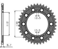 SS 1-5485-41 = SS 1-5486-41 - Звезда задняя