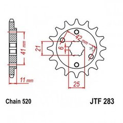 JT JTF283.14 - Зірка передня