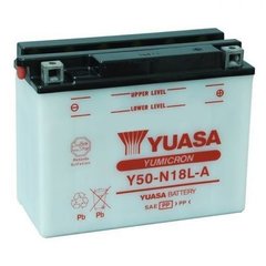 YUASA Y50-N18L-A3 Акумулятор 20 А/ч, 240 А, (-/+), 205х90х162 мм