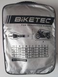 Водонепроницаемый чехол для мотоцикла BIKETEC AQUATEC цвет ЧЕРНЫЙ / СЕРЫЙ размер XL, XL