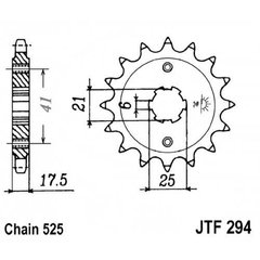JT JTF294.15 - Звезда передняя