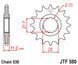 JTF580,16RB Передня зірочка YAMAHA FZ 6 / R6 / FZ750