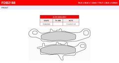 FE FDB2188SG - Тормозные колодки