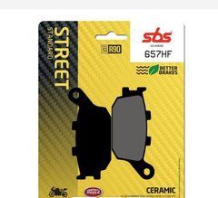 Гальмівні колодки SBS 657HF Standard Brake Pads, Ceramic