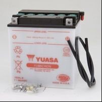 Мотоакумулятор YUASA YB30L-B 12V, 30Ah, д. 168, ш. 132, в.176, обсяг 1,7, вага 8,5 кг, без електроліту