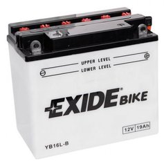 EXIDE EB16L-B / YB16L-B Мото аккумулятор 19 А/ч, 190 А, 175х100х155 мм