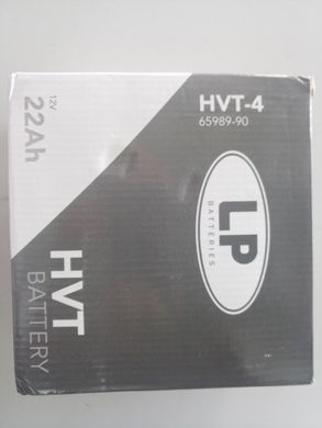 Мотоакумулятор LP HVT HVT-4 Аккумулятор для двигателей V-TWIN, HARLEY ACCU 12V,22Ah,CCA325,дл.:173,ш.:98,в.:154-запечатан,