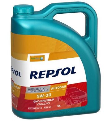 Моторне масло Repsol AUTO GAS 5W30, 5 л RP033L55