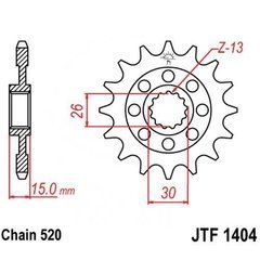 JT JTF1404.17 - Звезда передняя