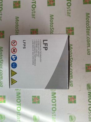Акумулятор LP Lithium ML LFP5 12V, 19.2Ват/1.6Аh 95A 107X56X85мм HJTX4L-FPZ KOVI KT-S7 300-4Т NB300 LITE
