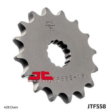 JTF558,18 Передня зірочка DERBI GPR; GILERA SC; KAWASAKI Z; YAMAHA DT, TDR, TZR, XVS, YZ 80-250