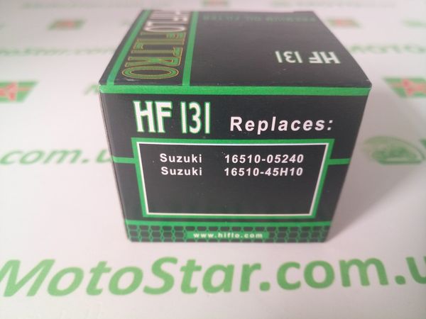 HIFLO HF131 - Фільтр масляний HYOSUNG, SUZUKI DR 125/ GN 125 (HF971)
