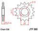 JT JTF580.16RB YAMAHA FZ, FZ6, FZR, FZX, GTS, YZF, YZF-R6 600-1000 1985-2020