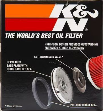 Масляный фильтр KN-204 ARCTIC CAT ARCTIC CAT; HONDA CB, CBF, CBR, CRF, CTX, FJS, FSC, GL, NC, NRX, NS, NSA, NSS, NT, RVT, SH, ST, TRX, VFR 250-2300 1984-2018 (HF204)
