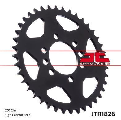 JT JTR1826.40 - Звезда задняя KAWASAKI KFX, KSF; SUZUKI GS, LT, LT-F, LT-Z, RV, T20 160-400 1968-2016