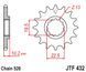 JT JTF432.15 - Звезда передняя SUZUKI DR 350/DRZ 400