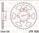 JT JTR1826.40 - Звезда задняя KAWASAKI KFX, KSF; SUZUKI GS, LT, LT-F, LT-Z, RV, T20 160-400 1968-2016
