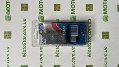 NISSIN A0400 - Комплект гальмівних колодок PREMIUM SEMI-METALLIC (MADE IN JAPAN) (2P-244NS)(MCB634)