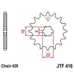 JT JTF416.13 - Зірка передня