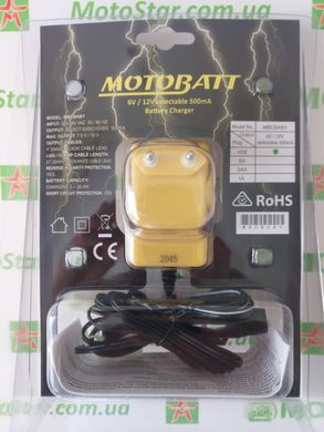 MB MBCBABY - Зарядное устройство Motobatt 6/12 В, 500 мА