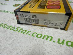 Цепь приводная DID 428D122 CAGIVA ELEFANT, SXT; HONDA CB; KAWASAKI D-TRACKER, KLX; KTM SX; SUZUKI DR, RM 85-200 1978-2020