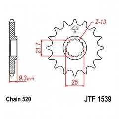 JT JTF1539.15 - Зірка передня