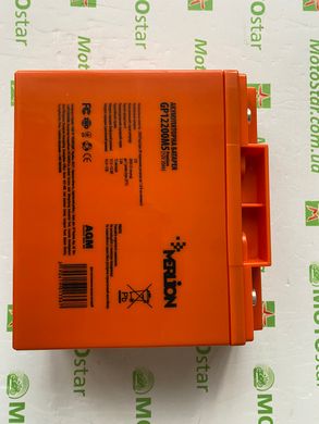 Акумуляторная батарея MERLION AGM GP1220M5 PREMIUM 12 V 20 Ah (180x78x165 (168)) Orange Q4/192, вага 5,34кг