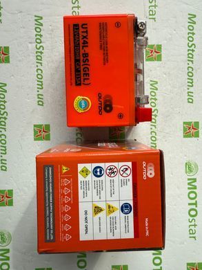 Акумулятор Outdo UTX4L-BS 12V 4Ah , CA* 115A 114x71x88 мм BMW partner