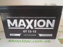 Аккумулятор OT MAXION 12-12, 12V,12Ah , (151x98x96мм (101) ) Q4