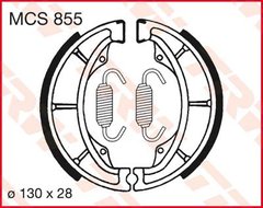 LUCAS MCS855 - Тормозные колодки барабанные