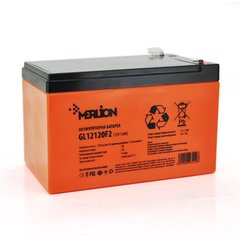 Акумуляторна батарея MERLION GL12120F2 12 V 12 Ah (150 x 98 x95 (100)) Orange Q6