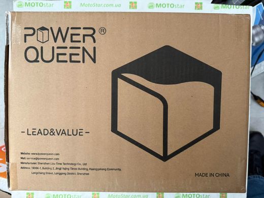 Аккумуляторная батарея LiFePO4 Power Queen 12.8V 100Ah Low-Temp ,1280Wh, BMS 100A, 329x172x214мм