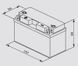 Аккумулятор BOSCH 0 986 FA1 190 FA 12В 6.5Аг 90А(EN) (YT7B-BS)