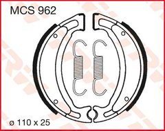 LUCAS MCS962 - Тормозные колодки барабанные