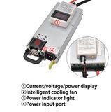 Регульований зарядний пристрій 3-15V, 2-62A Li-ion/(14.6V)Lifepo4/(7.2V 14.5V )Lead Acid