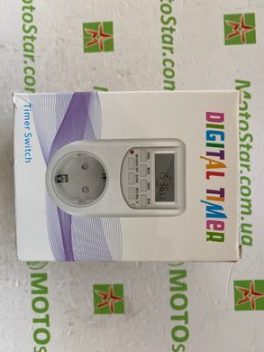 Розумна розетка з таймером на тиждень 220V 10А 2300W