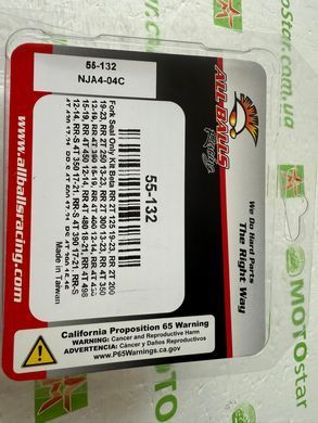 ALLBALLS 55-132 - Сальники вилки 48x58x8,5/10,5 мм BETA RR, RS; GAS GAS EC; HONDA CRF 125-1290 2002-2018