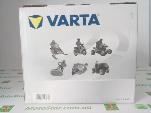 Мото акумулятор VARTA 51913 Powersports / 519013017A514 19 Аh, 240 А, 186х82х171 мм