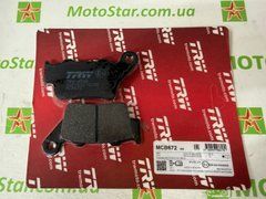 LUCAS MCB672 - Тормозные колодки APRILIA NA, PEGASO, SL, SMV; BETA JONATHAN; BMW C, C1, F, G, R 125-1200 1993-2025
