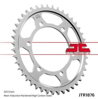 JT JTR1876.43 - Зірка задня SUZUKI GSX-R, GSX-S; YAMAHA FJ-09, FZ-07, FZ-09, FZ-10, MT-07, MT-09, MT-10, TRACER, XSR, XTZ, YZF-R6 600-1000 2006-2020