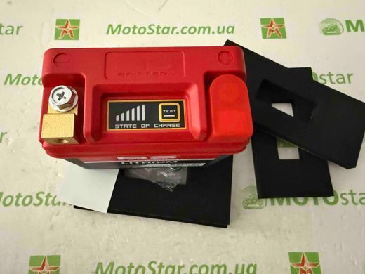 Акумулятор BSLI-02 140A,25,6WH,2AH 107X56X85 мм LIFEPO4 9821005900 -/+