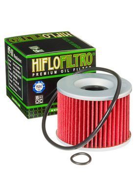 HIFLO HF401 - Фільтр масляний HONDA CB, CBX, CJ, GL; KAWASAKI A1, EL, EX, GPX, GPZ, GT, GTR, KDX, KLE, KX, KZ, NINJA, Z, ZG, ZL, ZN, ZR, ZR-7, ZRX 250-1300 1969-2016