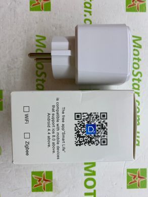 Умная розетка WiFi Tuya Smart Home c ваттметром таймером питания 220V 20А