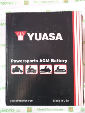 YUASA YIX30L-BS Акумулятор 30 А/ч, 385 А, (-/+), 166х126х175 мм