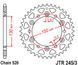 JTR245/3,47 Звезда задняя GILERA RC; HONDA CB, FMX, FX, NSR, NX, VTR, VTZ, XL, XLR, XR; YAMAHA FZ, WR 200-650 1979-2018