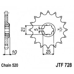 JT JTF728.15 - Зірка передня