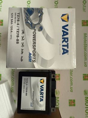 TTZ7S-BS (TTZ7S-4) VARTA Акумулятор 5 А/ч, 120 А, (-/+), 113х70х105 мм