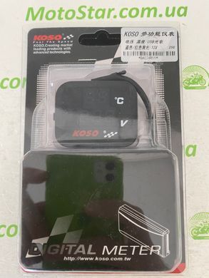 Koso указатель температуры вольтметр + usb выход BA024R11