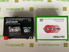 Аккумулятор OUTDO YB6.5L-BS (MF) 12V, 6.5 Аh, 137х65х100 мм (YTX6.5L-BS, MG6.5L)