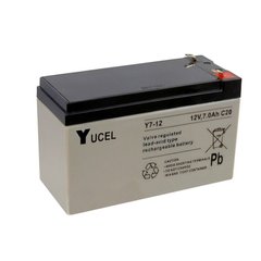 Акумуляторна Батарея для ДБЖ YUCEL Y7-12 12V 7Ah (151 * 65 * 94 (97,5)), Q8